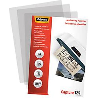 Fellowes - 100-pack - matte - A4 - lamination pouches