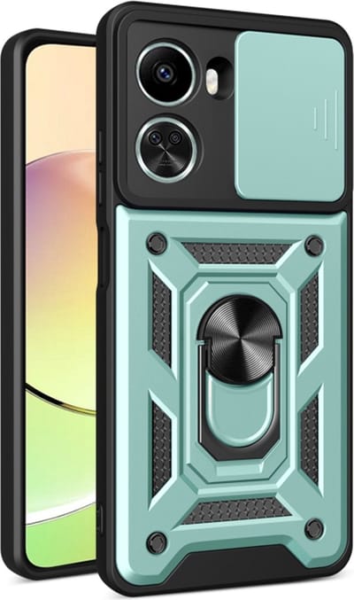 Hoesje geschikt voor Huawei nova 12 SE - Techsuit Camshield Back Cover - Groen