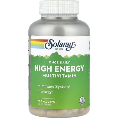 Eens per dag, hoge energie, multivitamine, 120 plantaardige capsules