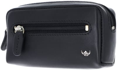 Golden Head Leren sleutelgeval Polo RV-Schlüsseletui 5068 Schwarz zwart
