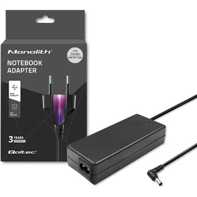 Qoltec laptopstroomadapter voor Toshiba 30W |   19V |   1,58A |   5.5*2.5 |   Stroomkabel