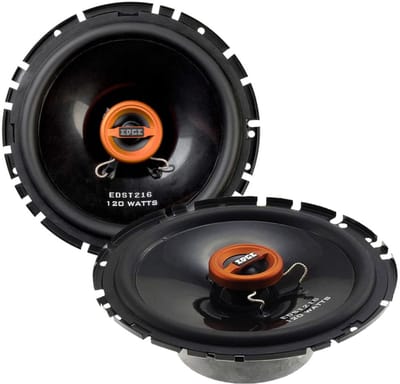 EDGE Street Series EDST216-E6 - Autospeakers - 6.5 inch (165mm) - 2-weg Coaxiaal - 120 watt - Set van 2