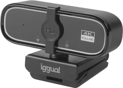 Professionele 4K UHD Webcam met Autofocus en Heldere Audio voor Videogesprekken