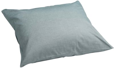 Yumeko kussensloop katoen TENCEL™ groen chambray 60x70 - Biologisch & ecologisch - 1 stuk