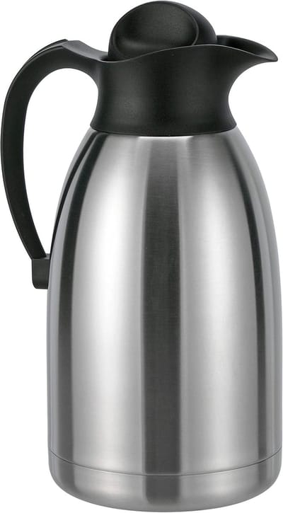 RVS thermoskan - Isoleerkan drankdispenser - Warme koude dranken - Dubbelwandig lekvrij - 2 liter