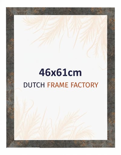 Fotolijst 46x61 cm - MDF - Geoxideerd Metaal - Benno