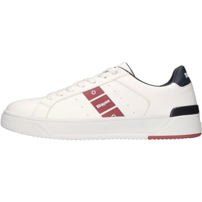 Blauer Witte sneakers