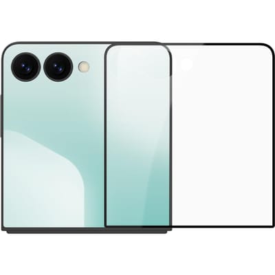 Nillkin CP+ Pro Buitenste Scherm Beschermfolie voor Samsung Galaxy Z Flip8 F776 / Z Flip7 F766, Gehard Glas, Volledige Lijm, Zwart