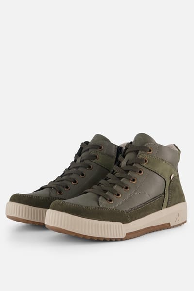 Rieker Veterboots groen Synthetisch - Maat 36
