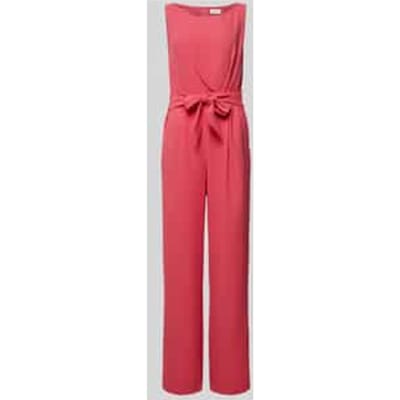 Jumpsuit met strikceintuur