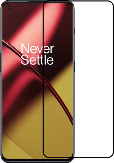 Screenprotector - Geschikt voor OnePlus 11 - Full Cover - Beschermglas - Gehard Glas - Tempered Glass - Screen Protector
