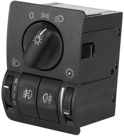 Lichtschakelaar - Controle - Voor G 9908 - Afmetingen 11 x 11 x 8 cm - Ideaal voor koplampen en mistlampen - Betrouwbare schakelaar - Voo