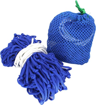 Hangmat Outdoor - Kampeer Hangmat - Ontspannen Buiten - Snelle Droogtijd - 240x90cm - Geel