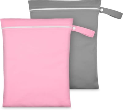 Waterdichte Reistas voor Nat en Droog, Wasbare Organizer voor Luiers en Yoga Accessoires met Handvat en Rits