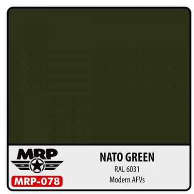 Mr. Paint MRP-078 - NATO Green (RAL 6031) – 30 ml verf voor Airbrush & Detailwerk