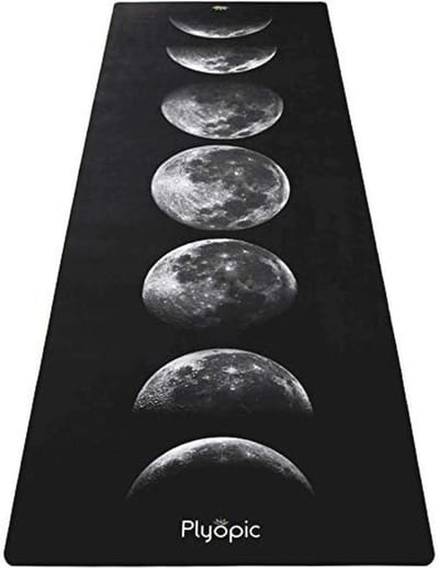 Plyopic All-in-One Yoga Mat | Zweet-Grip Mat/Handdoek Combo | Milieuvriendelijk Natuurlijk Rubber | Beste voor Yoga, Pilates, Oefening, Fitness, Bikram en Hot Yoga
