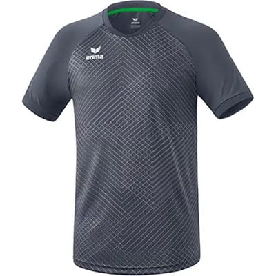 Erima Madrid Shirt Korte Mouw Kinderen - Slate Grey | Maat: 152