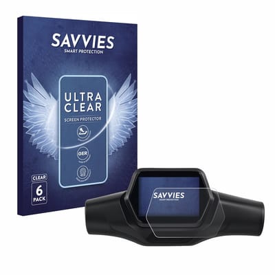 Savvies - Screenprotector voor Segway Ninebot ZT3 D - Folie Beschermfolie transparant 6 Stuks