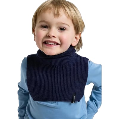 Didriksons Delfinen 3, nekwarmer, kinderen, navy