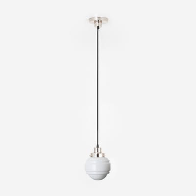 Hanglamp aan snoer Polkadot 20's Nikkel - Art Deco Trade