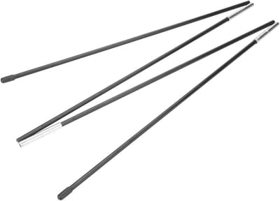 Lichtgewicht en opvouwbare tentstok van fiberglass voor 2x2m tenten - Ruimtebesparende campingstok, duurzaam en eenvoudig te gebruiken