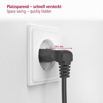 Hama Stroomsnoer voor Sonos Play1 play5 3m zwart