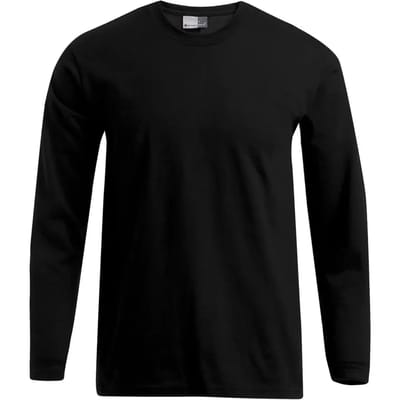 Promodoro Men´s Premium-T Long Sleeve E4099 - Black - S