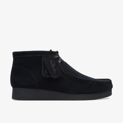 CLARKS WallabeeEVOBt Dames Veterschoenen - Suede - Zwart