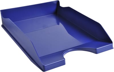 123104d opbergmand brievenmand, nachtblauw, 34,5 x 25,5 x 6,5 cm