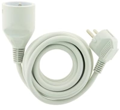 Tuinverlengsnoer 16A HO5VV-F 3G1,5mm² 2P+T - 50m - Oranje