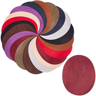 20 Pcs 10 Kleuren Elleboog Patches en Knie Pads 14x11cm Voor Stof Kleding Versieringen