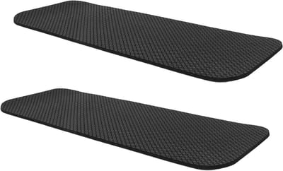 2 Stuks Schokabsorberende Vloermat van Antislip Beschermpad voor Hometrainer Loopband Fitnessapparaten Duurzaam Geluidsreducerend Geschikt voor Thuisgebruik