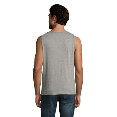 SOLS Heren Justin Mouwloze Tank / Vest Top (Grijze Mergel)