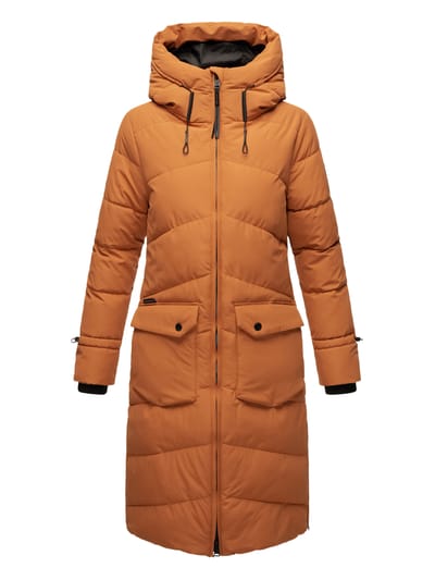 Marikoo Tomomii dames winterjas – lang, warm & met capuchon