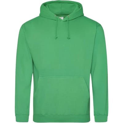 Just Hoods College Hoodie JH001 - Kelly Green - L