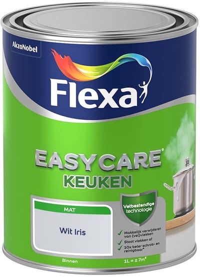 Flexa - Easycare Keuken - Wit Iris - Mengverf - 1 L