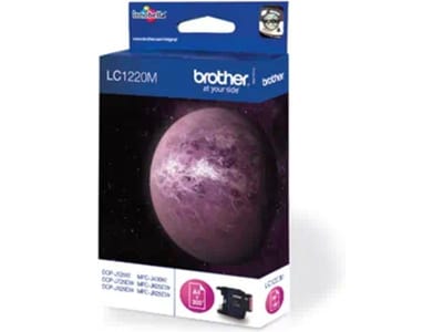 Brother LC1220M inktcartridge 1 stuk origineel magenta