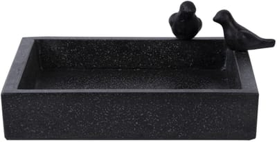 Best For Birds Vogelbad Terrazzo Vierkant - Drinkbak - 32x32x12 cm