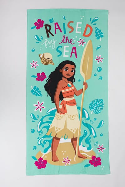Vaiana Raised By The Sea strandlaken 70 x 140 cm polyester