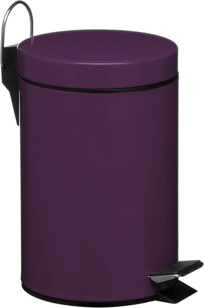 Kleine Keuken- of Badkamerpedaalemmer 3 Liter Antislip Afvalbak Recycling