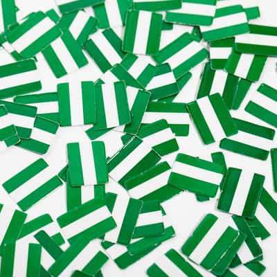 150 stuks Tafel confetti papier Rotterdam - Hapjes Cocktail Tapas Zomer Terras EK WK Voetbal Decoratie Tafelconfetti