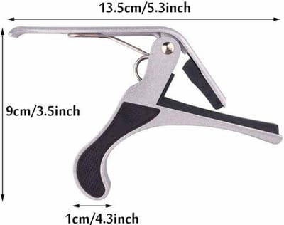 Capo - Guitar - Electric - Akoestic - Aluminium - Zilver
