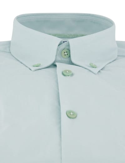 Ledub business overhemd turquoise