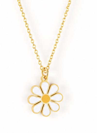 Luxe ketting - verguld - Stijlvolle ketting - Goudkleurig - Roestvrijstalen -Cadeau Voor Vrouwen- cadeau -Valentijn - Liefde - Verrassing