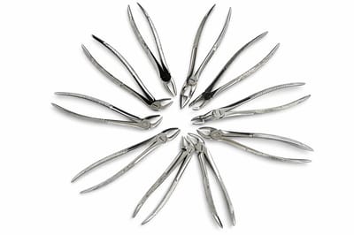 Belux Surgical Instruments/Tandextractietangen voor Volwassenen – Set van 10 – RVS – Herbruikbaar Tandheelkundig Instrument