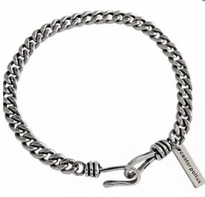 Zilveren armband- Label -17.5 cm - Charme Bijoux