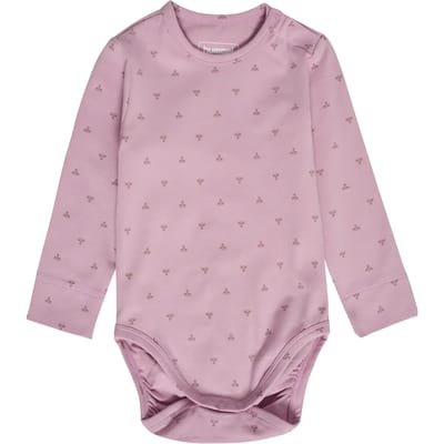 Baby romper met lange mouwen Hummel BEE AOP