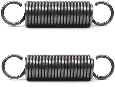 Trekveer Dubbele Haak - Spanveer Verlenging - Bevestigen en Spannen - Duurzaam Verenstaal - 1x13x280 mm - Metaal