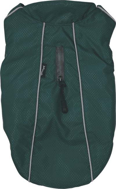 Jack and Vanilla Hondenjas - Maat S/M - Ruglengte 35cm - Hondenjas - Honden jas - Hondenjas waterdicht - Regenjas hond - Honden regenjas - Blauw