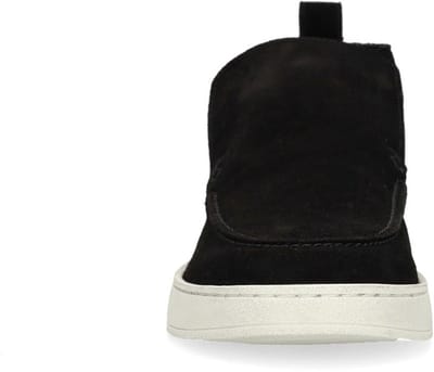 Manfield - Heren - Zwarte suède boots - Maat 43